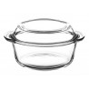 Vas rotund termorezistent Borcam 1.5l