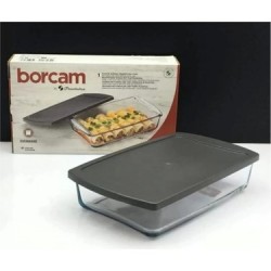 Vas Yena cu capac plastic negru Borcam 1320 cc