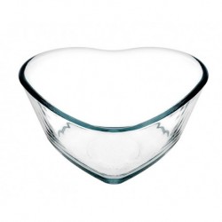 Bol termorezistent in forma de inima, 270 ml, Borcam 59494