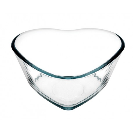 Bol termorezistent in forma de inima, 270 ml, Borcam 59494