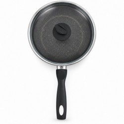 Tigaie granit cu capac Master 24 cm