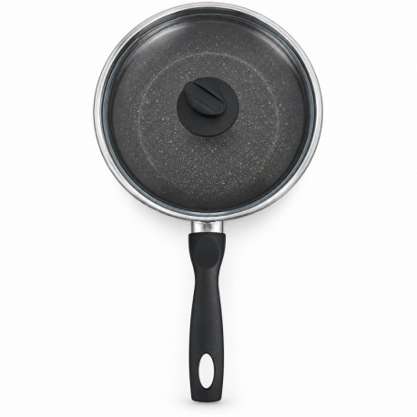 Tigaie granit cu capac Master 24 cm