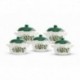 Set 10 piese cratite emailate Arian Masline