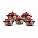 Set 10 piese cratite emailate Arian Kitchen