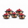 Set 10 piese cratite emailate Arian Kitchen