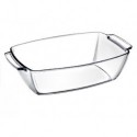 Vas termorezistent adanc Pașabahçe Borcam, rectangular, sticla termorezistenta, 4.4L, 23 x 38 x 9cm