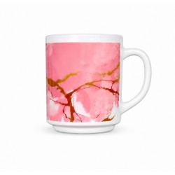 Cană opal cu decor 240 ml Hera