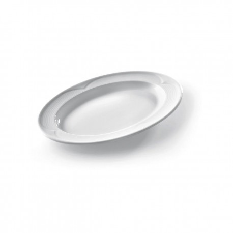Farfurie ovala Saturn portelan 39cm Güral