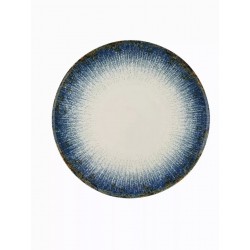 Platou pizza portelan Apulum Tessa Blue 32 cm