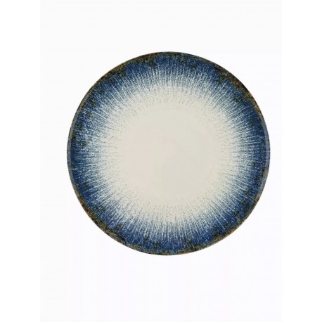 Platou pizza portelan Apulum Tessa Blue 32 cm