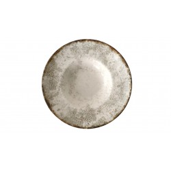 Farfurie paste portelan Apulum Brown Splash 27 cm