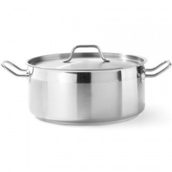 Cratita Hascevher inox profesional  cu capac 17.3L