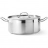 Cratita Hascevher inox profesional  cu capac 17.3L