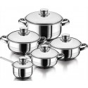 Set oale inox profesional 10 piese