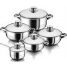 Set oale inox profesional 10 piese