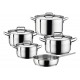 Set oale profesionale inox 18/10 9 piese