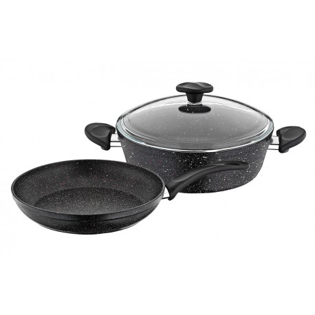 Set oale granit Papilla 9 piese