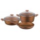 Set oale granit Papilla 5 piese