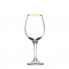 Set 6 Pahare cu picior pentru vin, Pasabahce Amber Gold, 295 ml